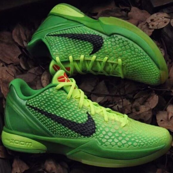 Nike Kobe 6 Grinches Protro Green - Picture 1 of 6